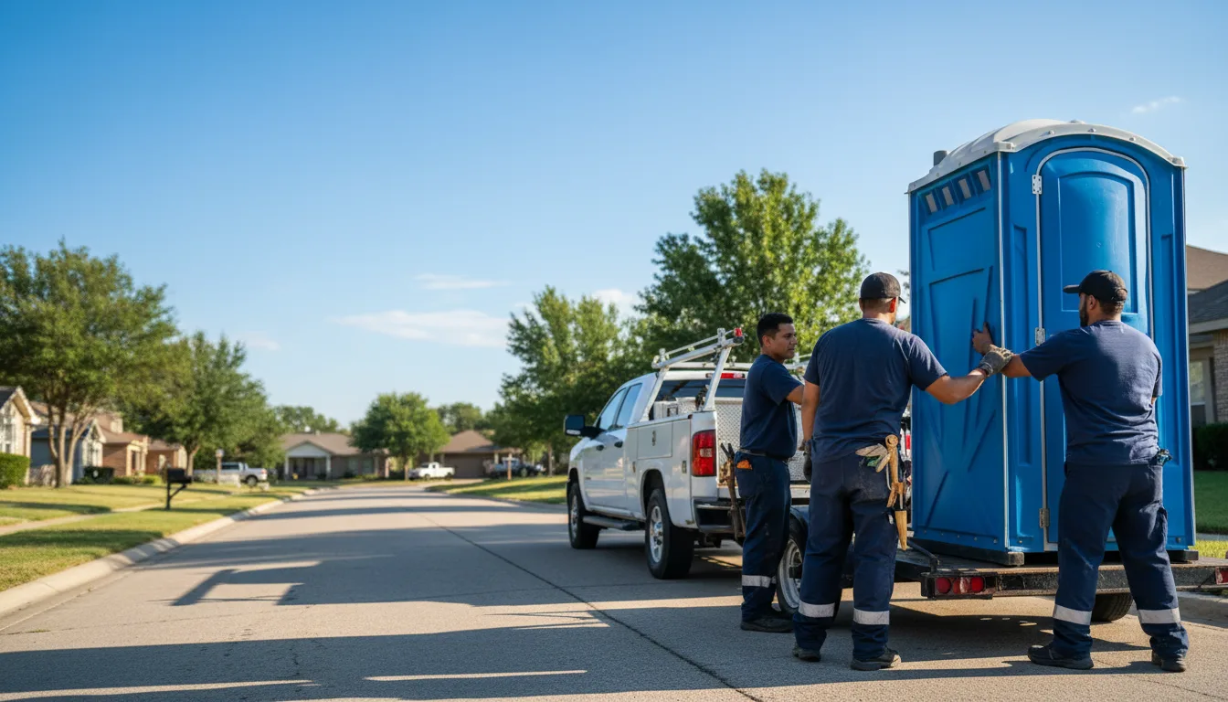 Portable Toilet Rental in Foss, OK near me